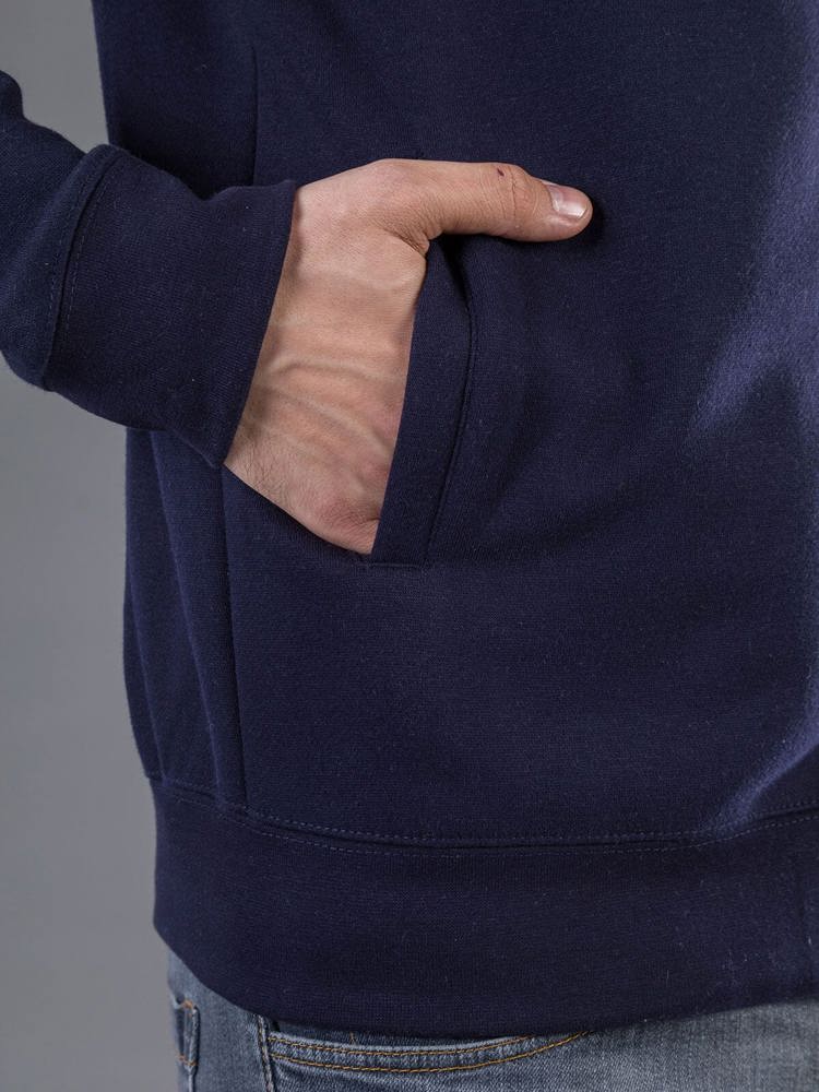 BS Harlem Pullover mit durchgehendem Reißverschluss, 280 gr/m²
