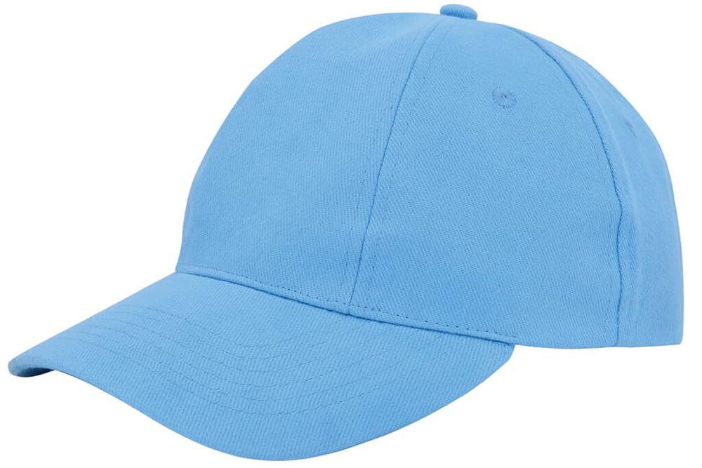 Nilton's Turned Brushed Cap, 260 g/m² - Hellblau (PMS 292c) / Hellblau