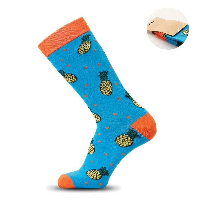 FUNNY L - Socken 43-46 - Türkis