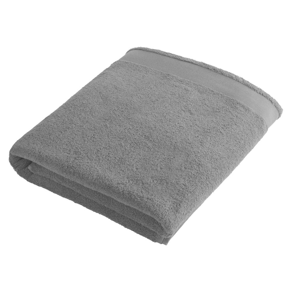 Sophie Muval Strandtuch recycelt 180x100 cm, 450 gr/m² - Grau (PMS 429c) / Grau