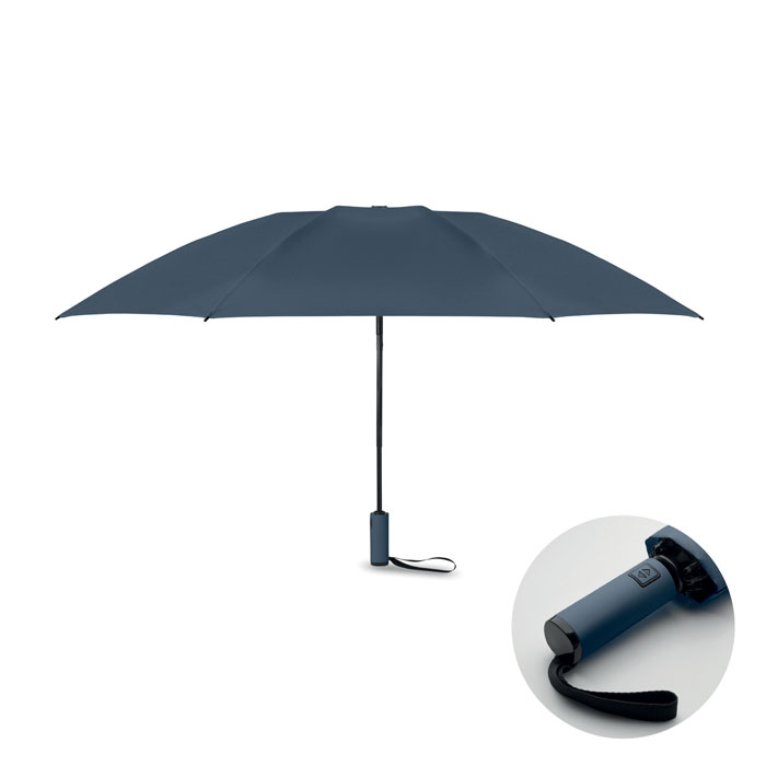 AGUMBE - 23" Regenschirm - blau