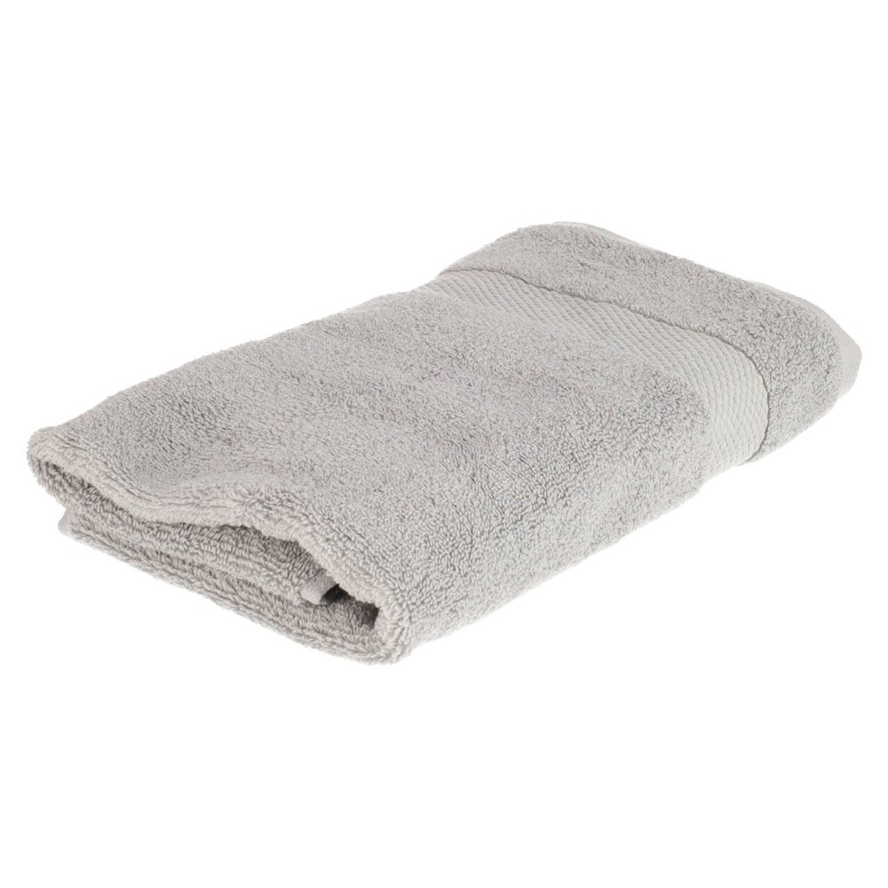 Sophie Muval PureLOFT® Badetuch - Extra Soft - 90x50 cm - 500 gr/m² - Grau (PMS 429c) / Grau