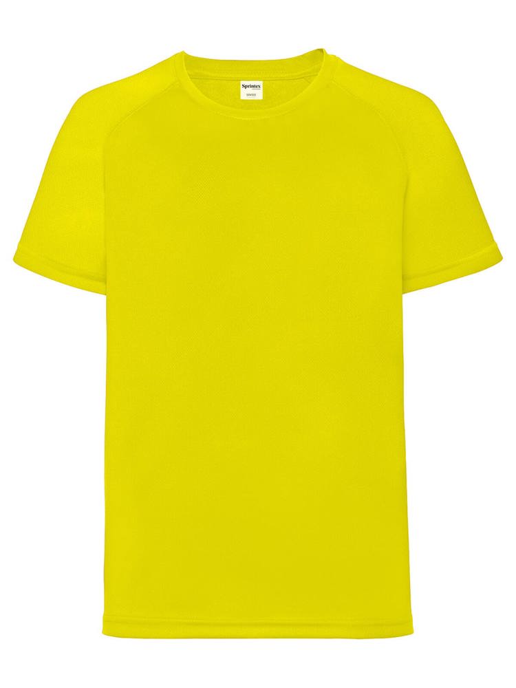SP Run Kinder Sportshirt, 140 gr/m² - Gelb