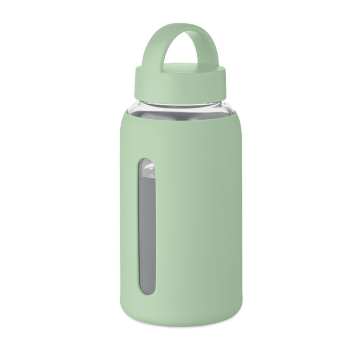 BORIS - Flasche Borosilikatglas 600ml - Mintgrün