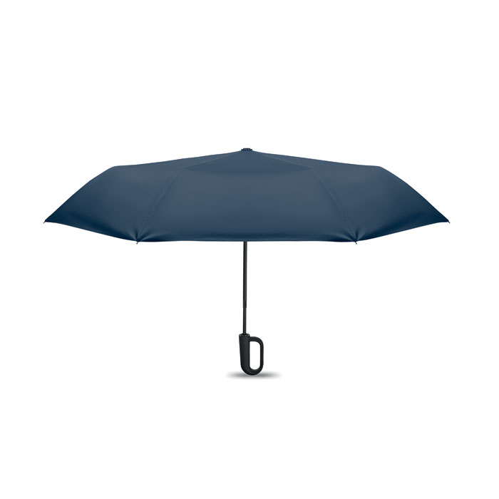 UMKRAB - Windproof Regenschirm 21" - blau