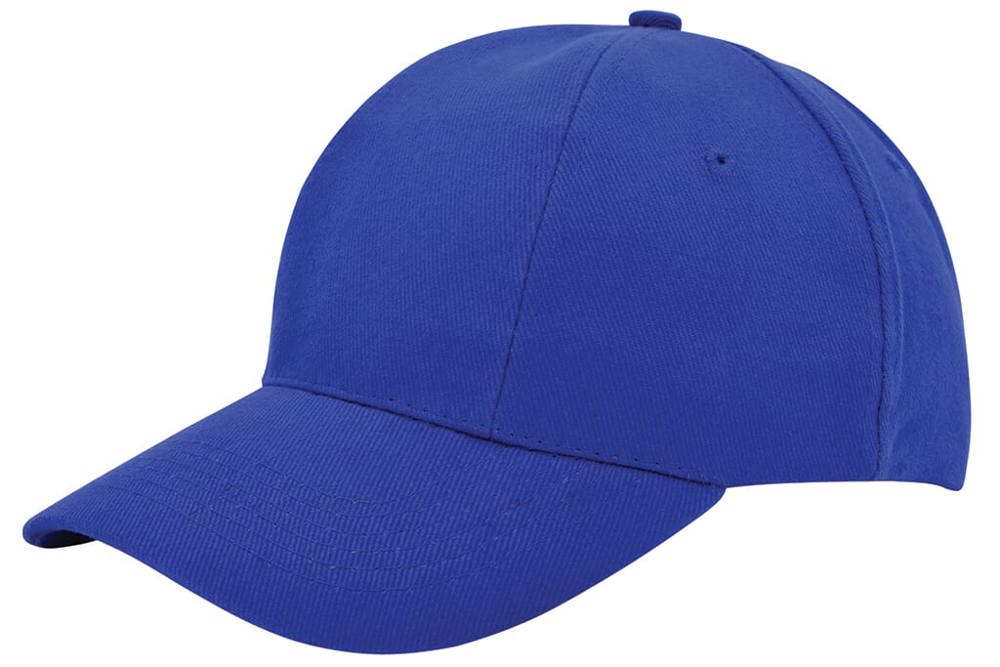 Nilton's Turned Brushed Cap, 260 g/m² - Kobaltblau (286C) / Koningsblau