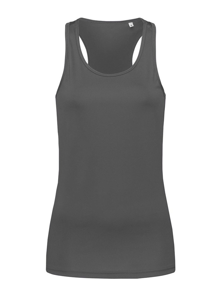 SP Tabata Damen-Tanktop, 140 g/m² - Anthrazit
